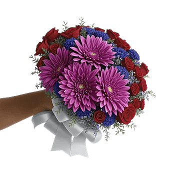 Crimson Blossom Harmony