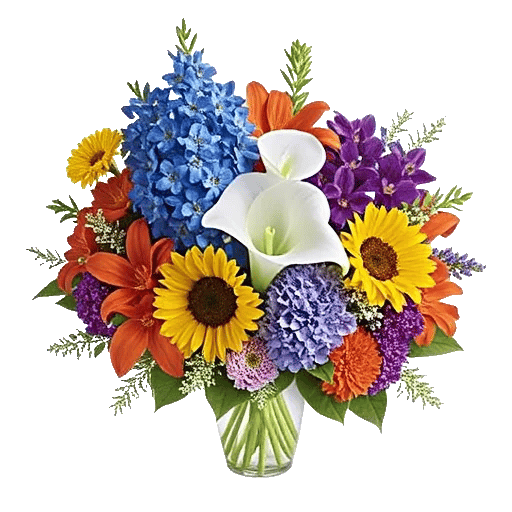 Radiant Bloom Cascade