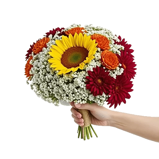 Golden Sunflower Bouquet