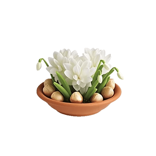 Minimalist White Orchids