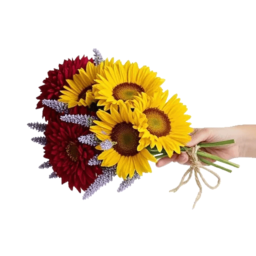 Golden Sunflower Bouquet