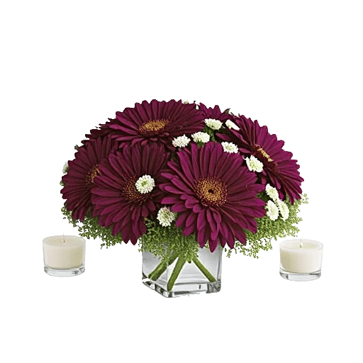 Blush Romantic Centerpiece