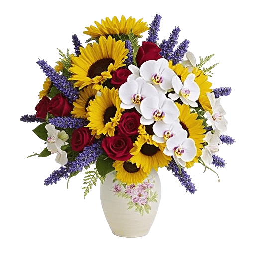 Radiant Bloom Cascade