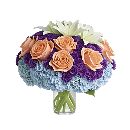 Blush Romantic Centerpiece