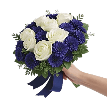 Elegant Blue Roses