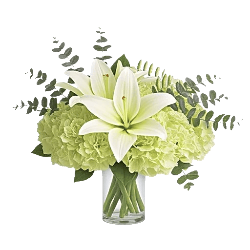 Graceful Lily Display