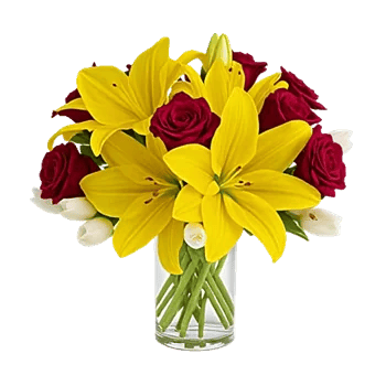 Graceful Lily Display