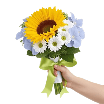 Golden Sunflower Bouquet