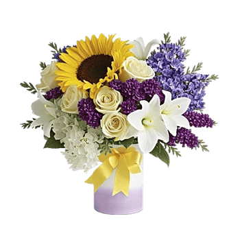Radiant Bloom Cascade