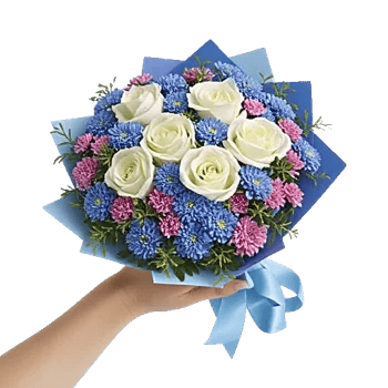Elegant Blue Roses