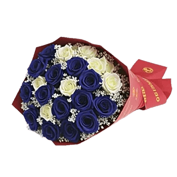 Elegant Blue Roses