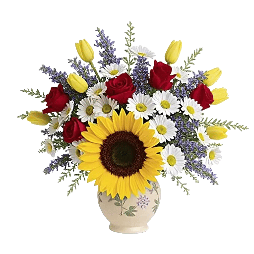 Radiant Bloom Cascade