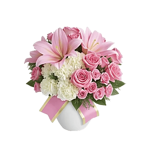 Graceful Lily Display