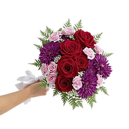 Crimson Blossom Harmony