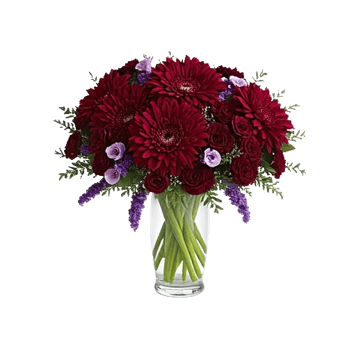 Crimson Blossom Harmony