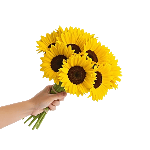 Golden Sunflower Bouquet