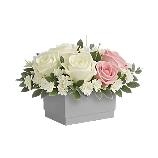 Blush Romantic Centerpiece