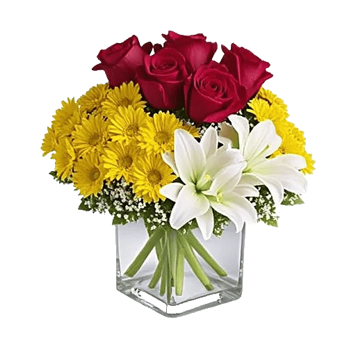 Crimson Blossom Harmony