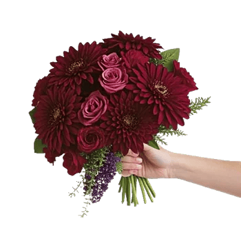 Crimson Blossom Harmony