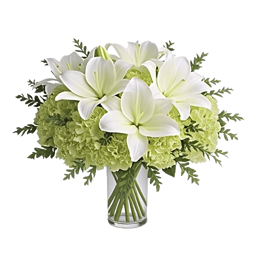 Graceful Lily Display