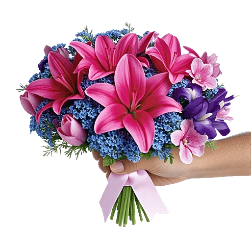 Graceful Lily Display