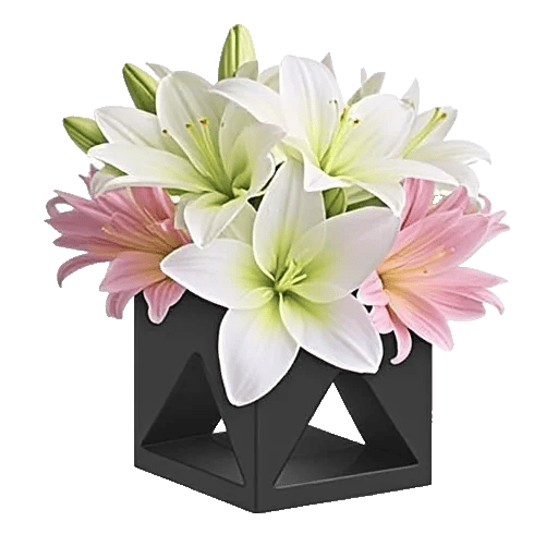 Graceful Lily Display