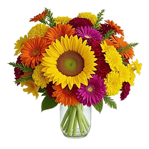 Bright Cheerful Sunflowers