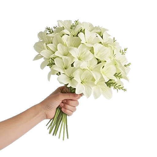 Modern White Orchids