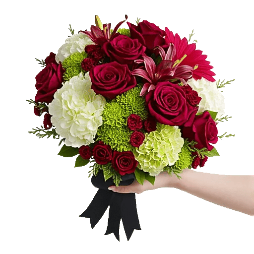 Crimson Blossom Harmony