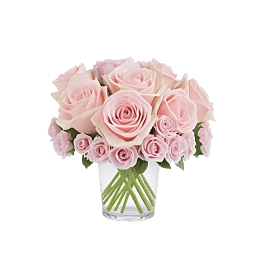 Blush Romantic Centerpiece