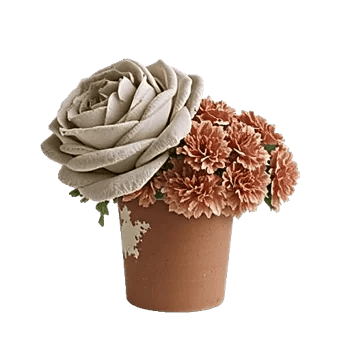 Blush Romantic Centerpiece