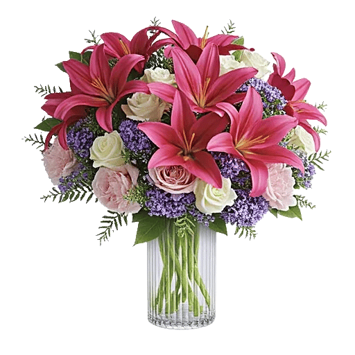 Graceful Lily Display