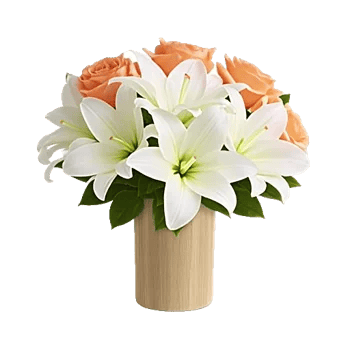 Graceful Lily Display
