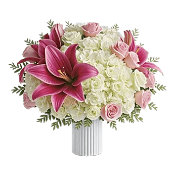 Graceful Lily Display