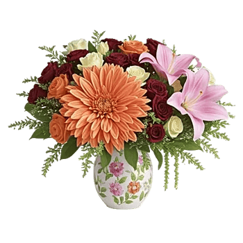 Blush Romantic Centerpiece