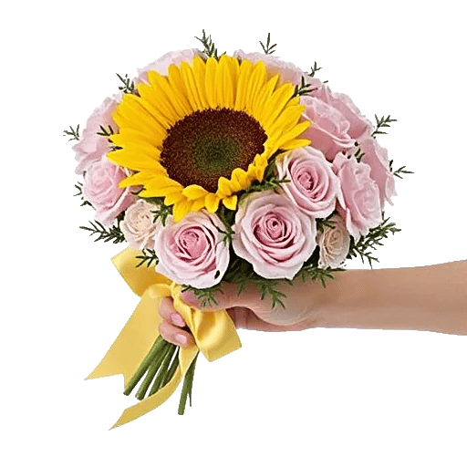 Golden Sunflower Bouquet