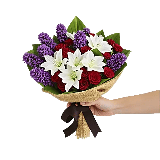 Crimson Blossom Harmony