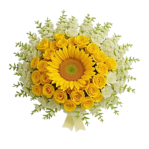 Golden Sunflower Bouquet