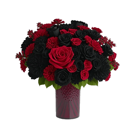 Crimson Blossom Harmony