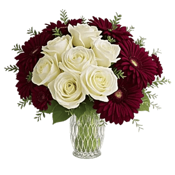 Crimson Blossom Harmony