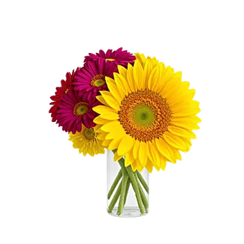Golden Sunflower Bouquet
