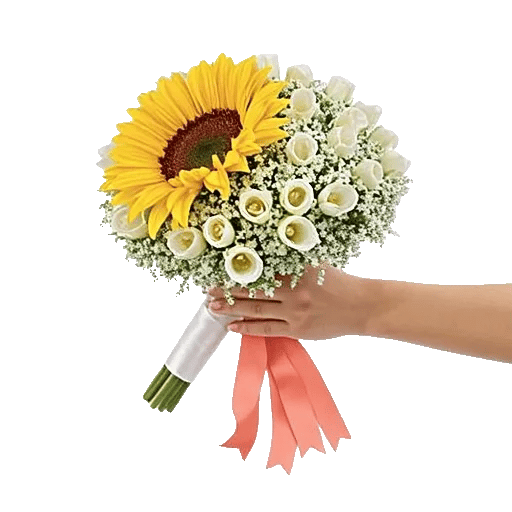Golden Sunflower Bouquet
