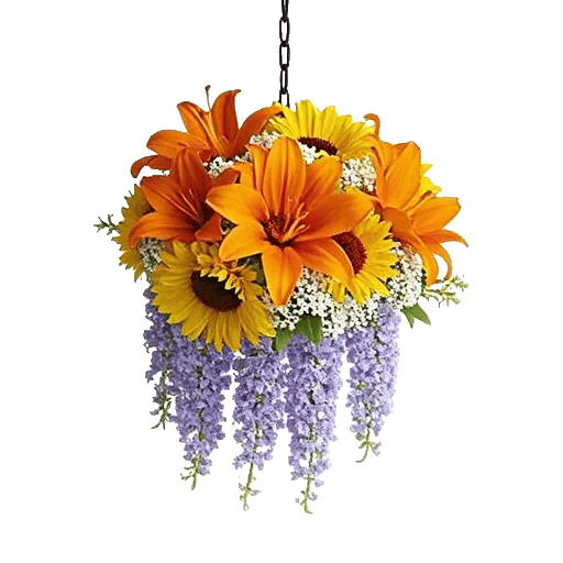 Radiant Bloom Cascade