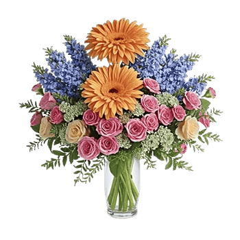 Graceful Lily Display