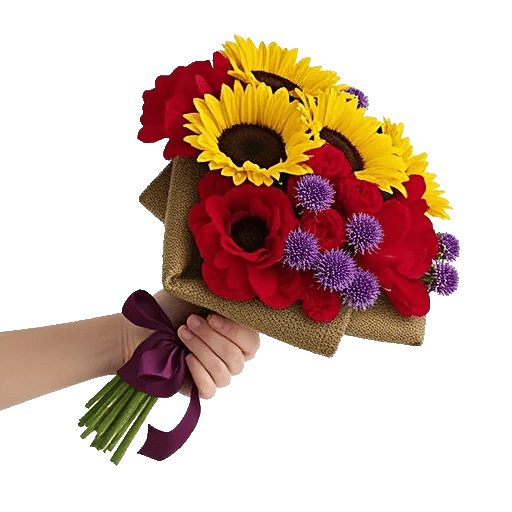 Golden Sunflower Bouquet