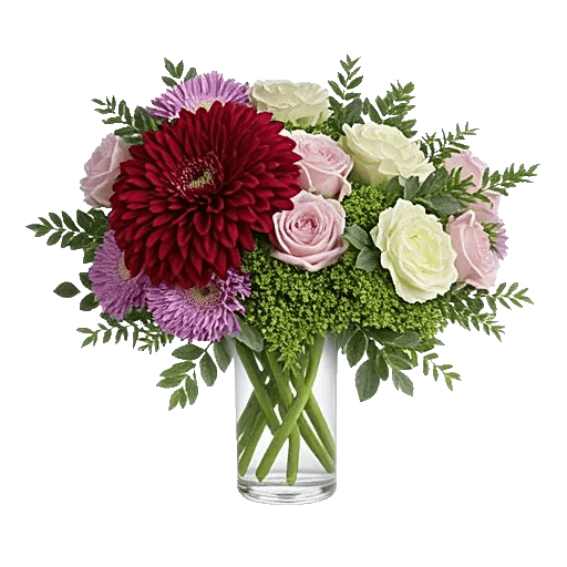 Crimson Blossom Harmony