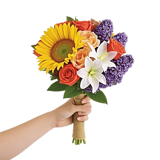 Golden Sunflower Bouquet
