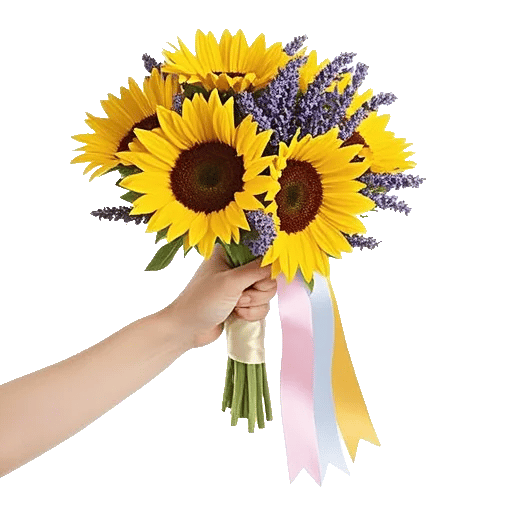 Golden Sunflower Bouquet