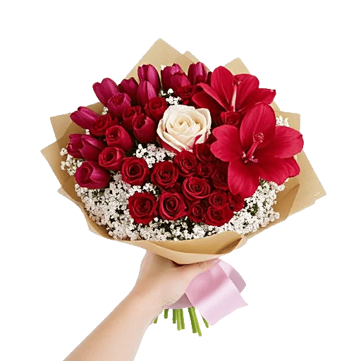 Scarlet Tulip Splendor