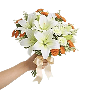 Graceful Lily Display